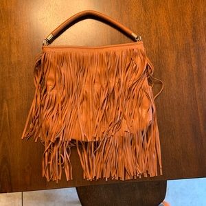 Fringe purse